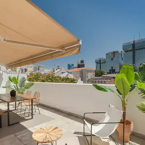 Casa Boma - Lighting With Private Balcony - Campolide I Apartment Lisbon